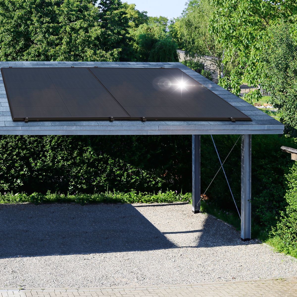 Balkonkraftwerk Solaranlage
